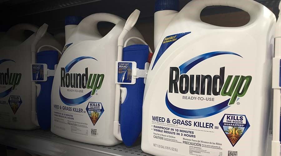 Roundup Bottles on Store Shelf